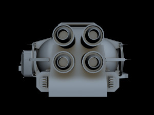 starship detail 9 3D 모델