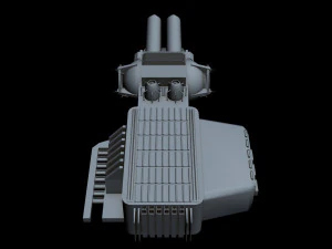 starship detail 9 3D Model