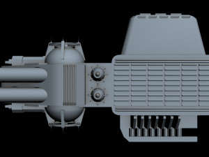 starship detail 9 3D 모델
