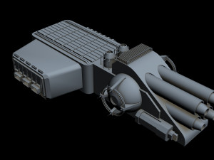 starship detail 9 3D 모델