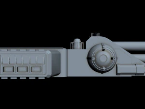 starship detail 9 3D Model