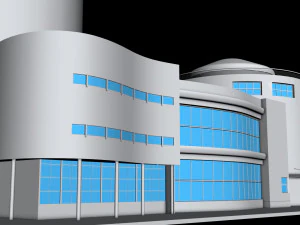 building 1 3D Model