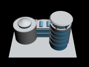 building 1 3D Модель