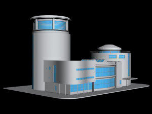 building 1 3D Модель