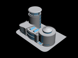 building 1 3D Модель
