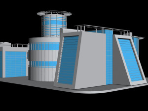 building 3 3D Модель