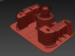 building 3 3D Model