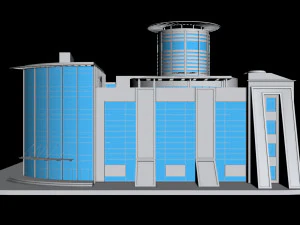 building 3 3D Model