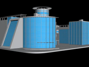 building 3 3D Model