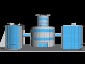 building 3 3D Model