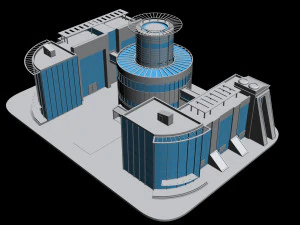 building 3 3D Model