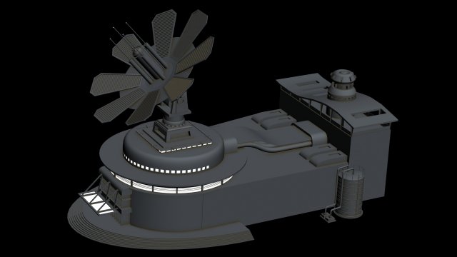building 4 3D Модель .c4d .max .obj .3ds .fbx .stl .blend 