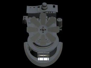 building 4 3D Model