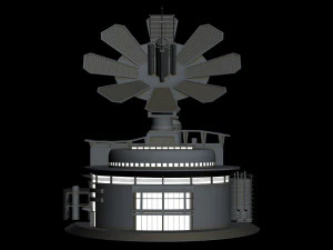 building 4 3D Model