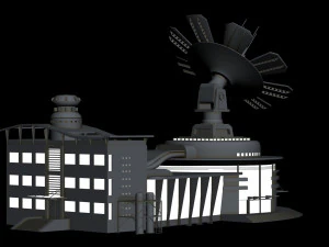 building 4 3D Model