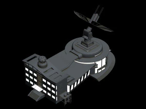building 4 3D Model