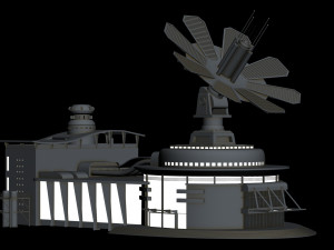 building 4 3D Модель