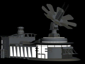 building 4 3D Model
