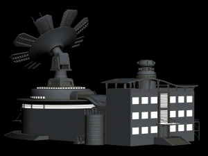 building 4 3D Model