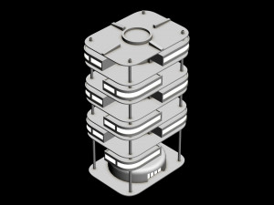building 6 3D Модель