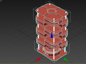 building 6 3D Модель