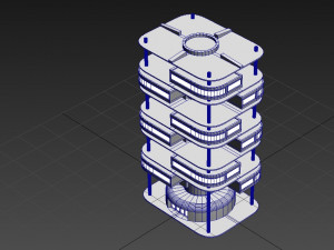 building 6 3D Модель