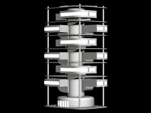building 6 3D Модель