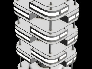 building 6 3D Модель