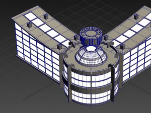 building 7 3D Model