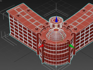 building 7 3D Model