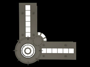 building 7 3D Model