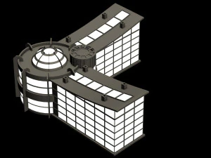 building 7 3D Model