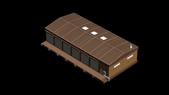 building 8 3D 모델 .c4d .max .obj .3ds .fbx .stl .blend 