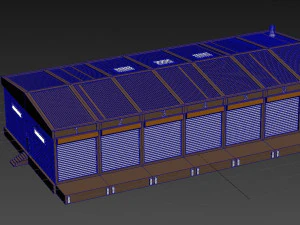 building 8 3D Model
