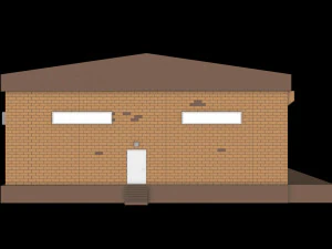 building 8 3D Model