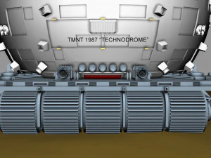 tmnt technodrome 1987 3D Model