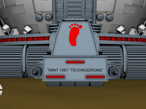 tmnt technodrome 1987 3D मॉडल
