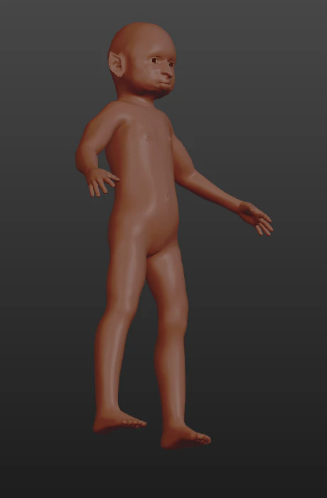 goblinchildren 3D Model .c4d .max .obj .3ds .fbx .stl .blend 