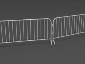 street barrier 3D Model