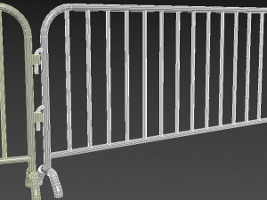 street barrier 3Dモデル