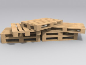 pallets 3D-Modell