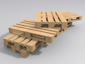pallets 3Dモデル