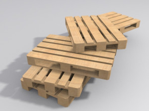 pallets 3Dモデル