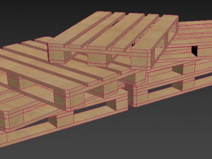 pallets 3Dモデル
