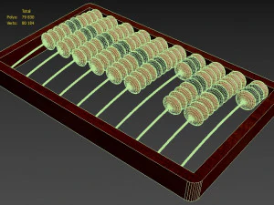 abacus 3D Model