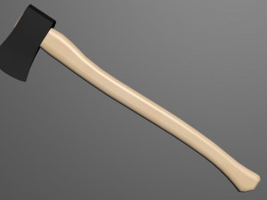 the axe Modèle 3D