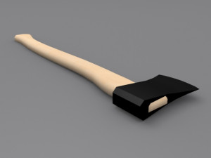 the axe Modèle 3D
