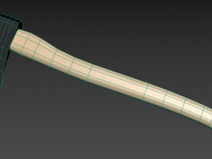 the axe Modèle 3D