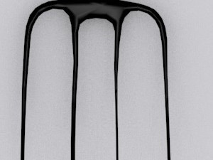 pitchfork Modello 3D