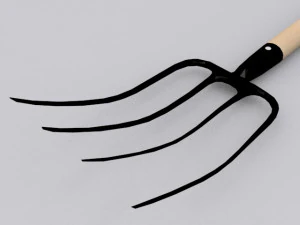 pitchfork 3D Model